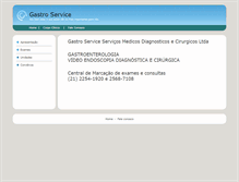 Tablet Screenshot of gastroservicerj.com.br